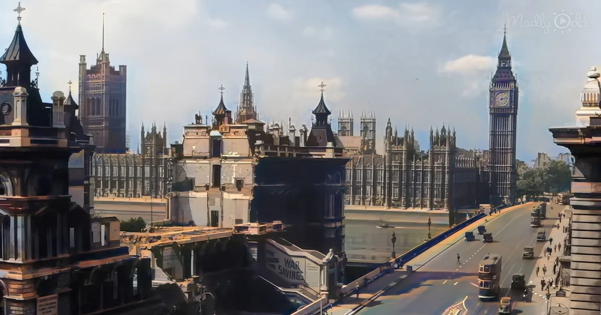 London during The Blitz
