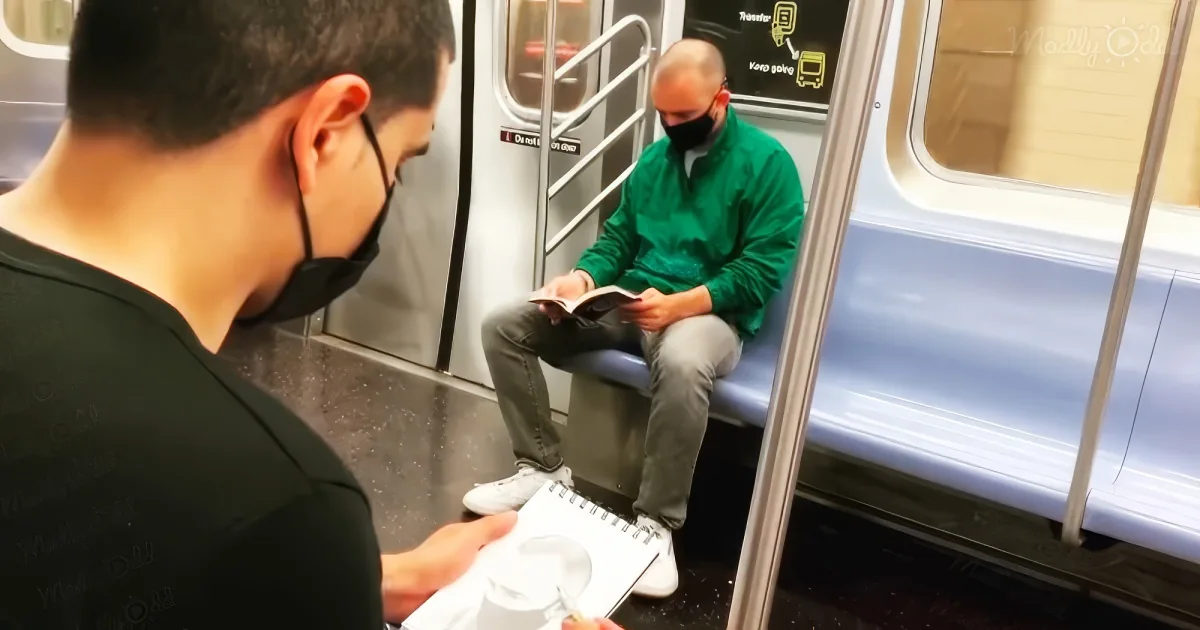 Devon Rodriguez drawing strangers