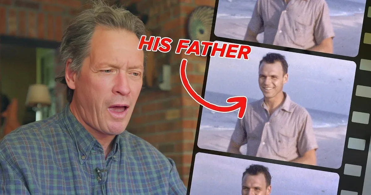 Middle-Aged Dad Chokes up Seeing Home Movies of His Father for the First Time