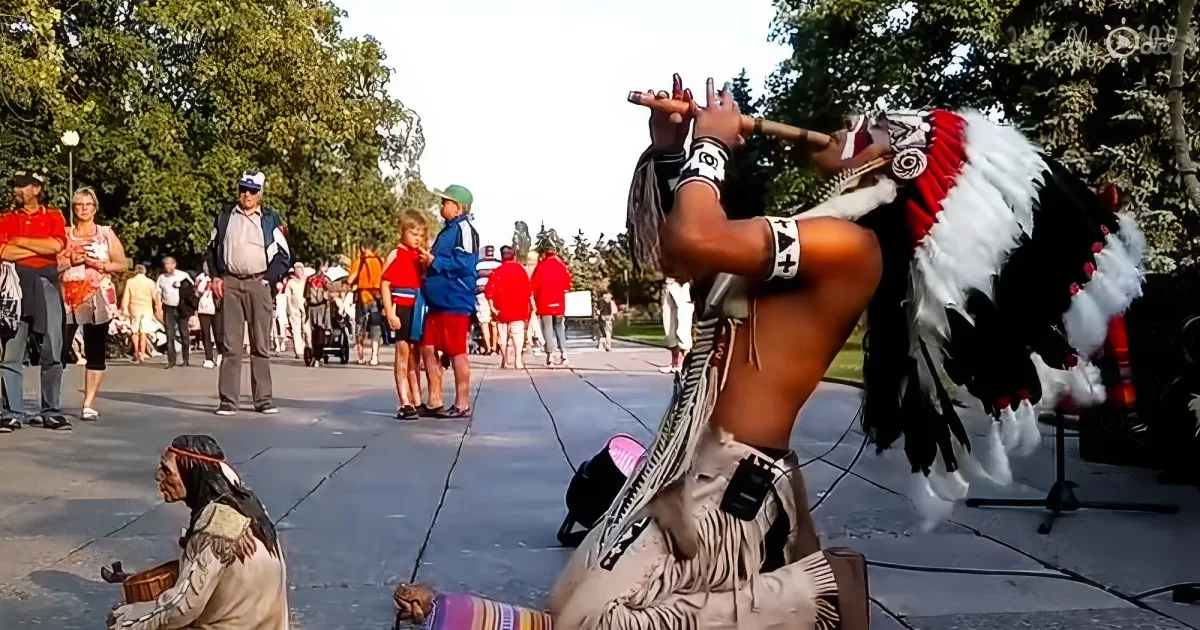 Native American man