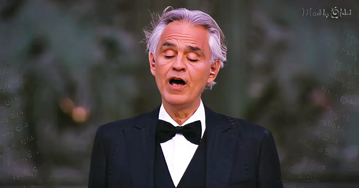 Andrea Bocelli Rings out Incredible ''Amazing Grace''