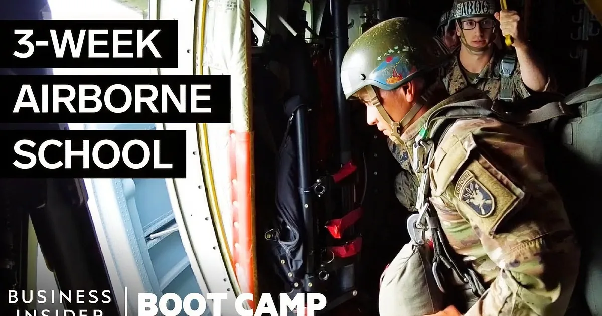 An Incredible Day in the Life of an Army Paratrooper at Airborne School