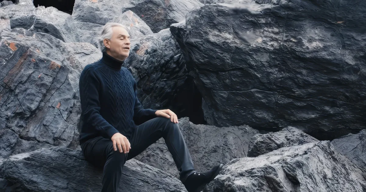 Andrea Bocelli singing 'Hallelujah'