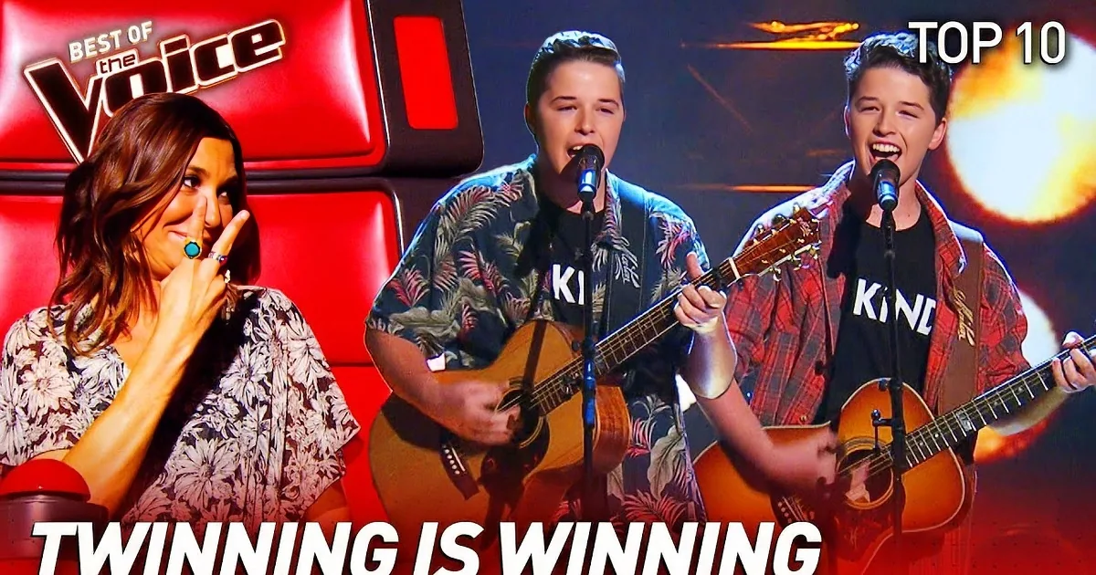 ''The Voice'' Gets Two-for-One With These Twins Who Steal the Show