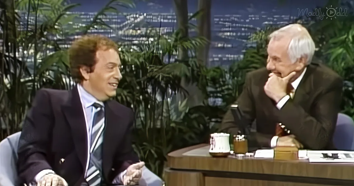 Jackie Mason and Johnny Carson