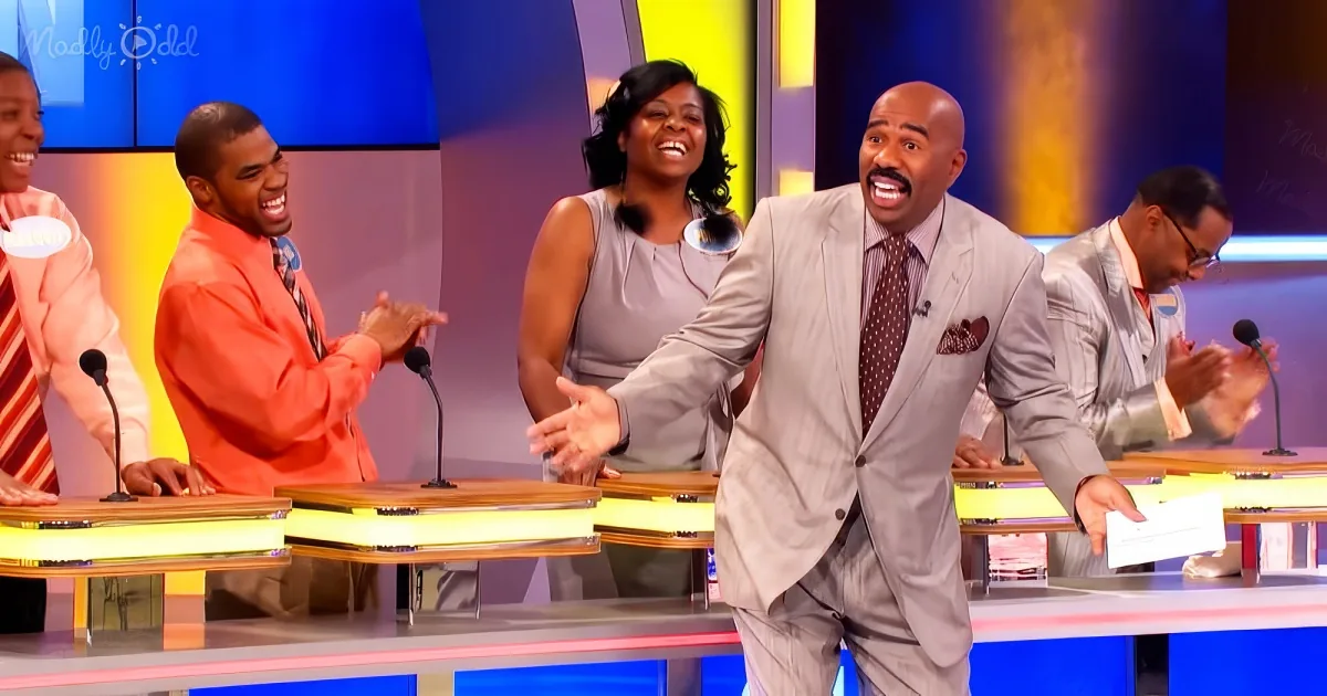 Steve Harvey on Family Feud