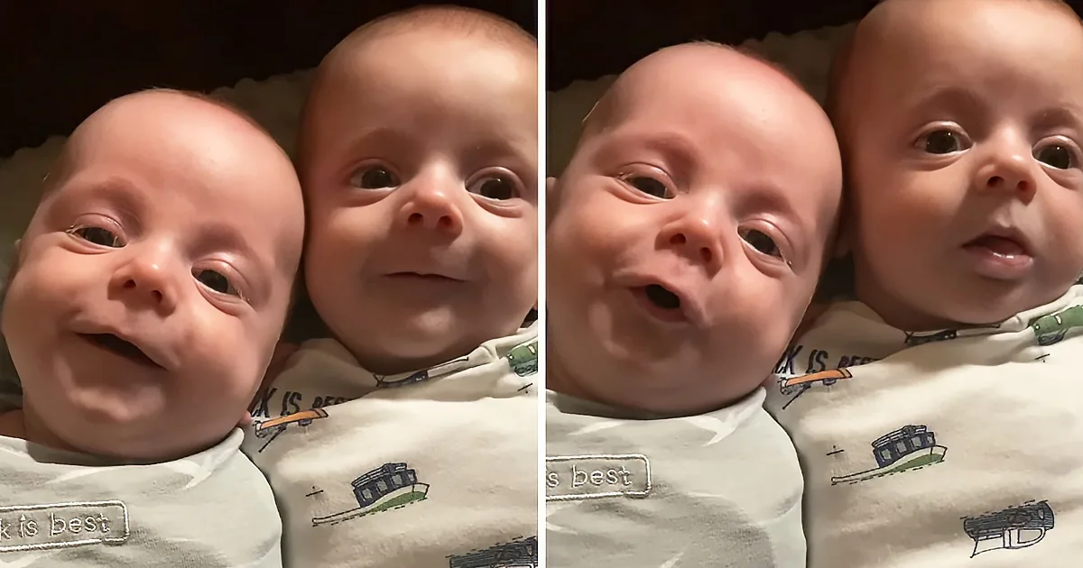 Adorable Twin Babies Recognize Mother's Hymn From Before Birth