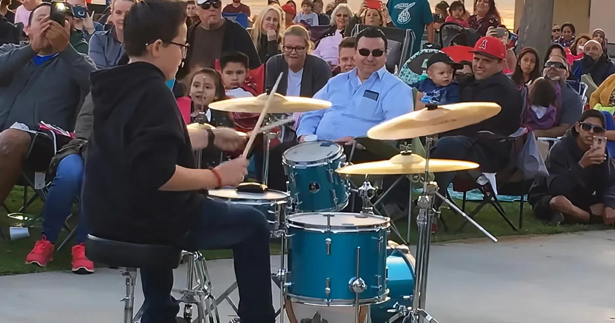 Epic drum battle