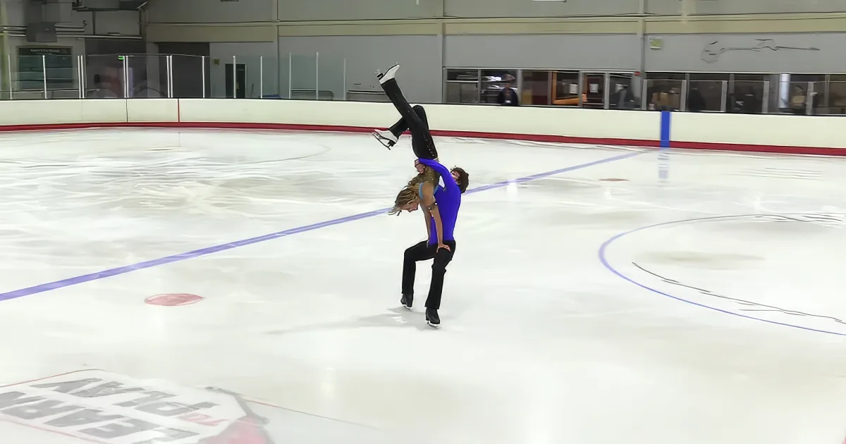 Ice-skating duo Tina Garabedian and Simon Proulx Sénécal