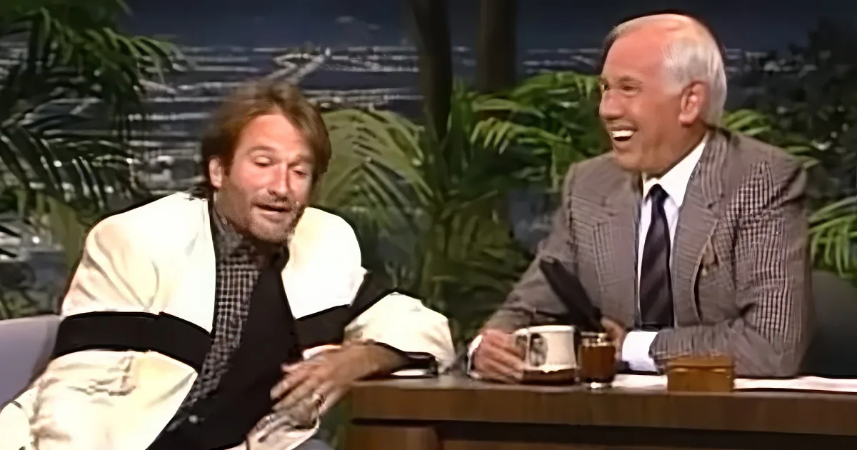 Robin Williams on Johnny Carson's show