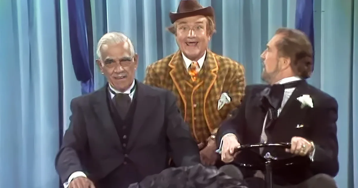 Boris Karloff and Vincent Price