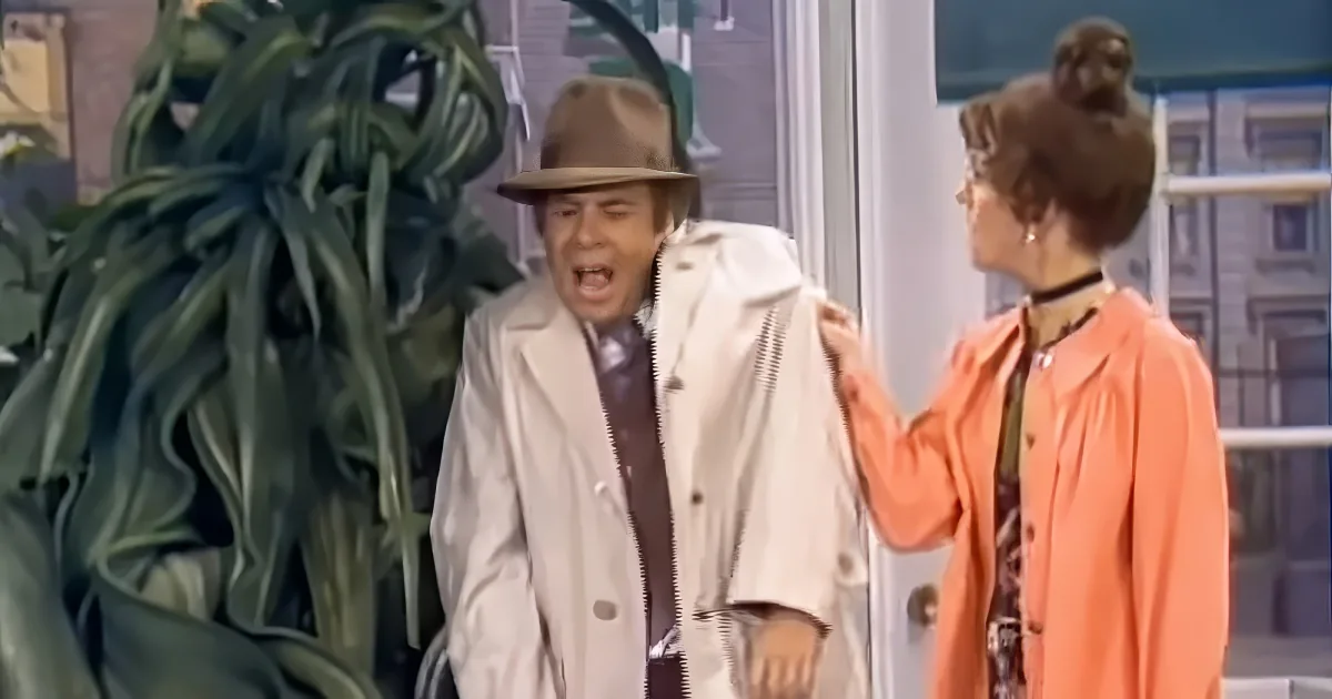 Carol Burnett and Tim Conway