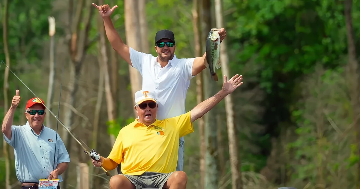 Bill Dance and Luke Bryan