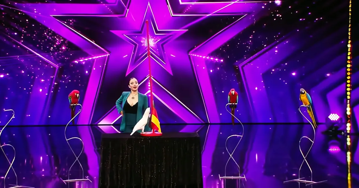 Parrot's amazing performance on Got Talent