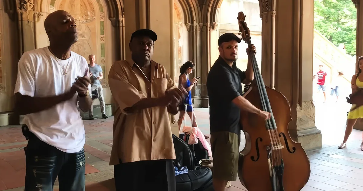 New York City doo-wop group enthrall Central Park