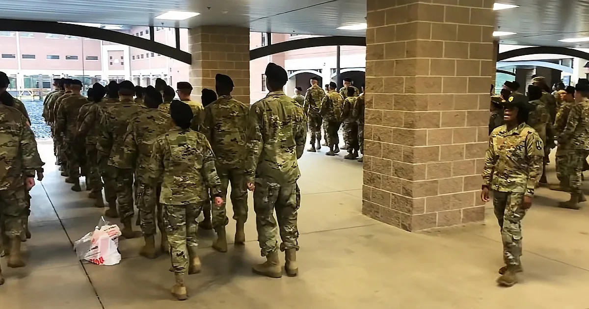 Drill Sargent With an Amazing Voice
