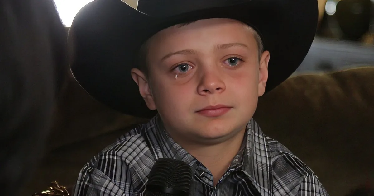 10-Year-Old Cowboy's Dream Shattered Until His Hero Pays Surprise Visit