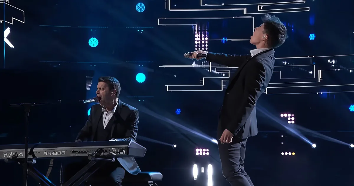 Jim and Sasha Allen on The Voice