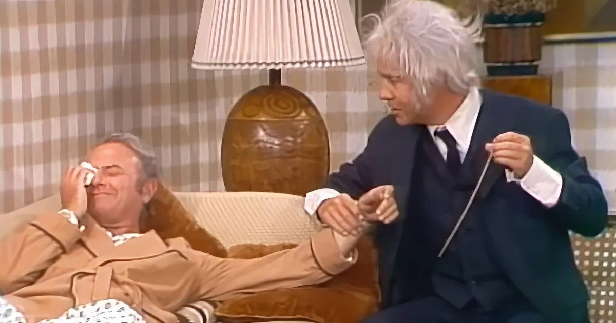 Tim Conway and Harvey Korman