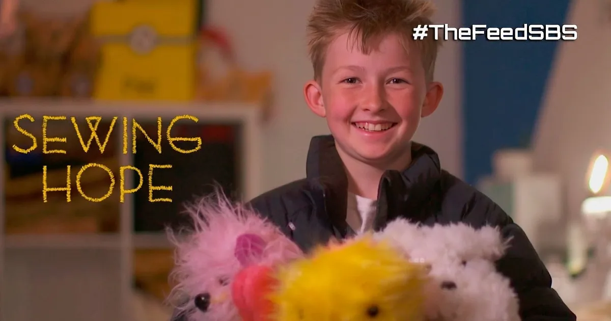 12-Year-Old Boy Has Handmade Over 800 Teddy Bears for Sick Kids