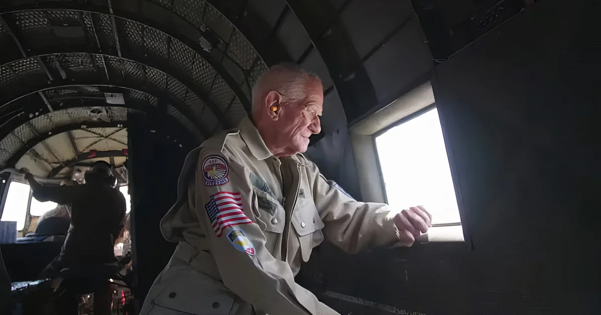 World War II Army paratrooper Tom Rice