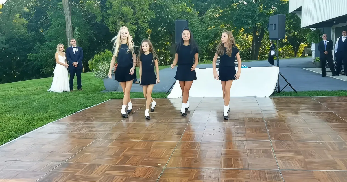 Riverdance at wedding