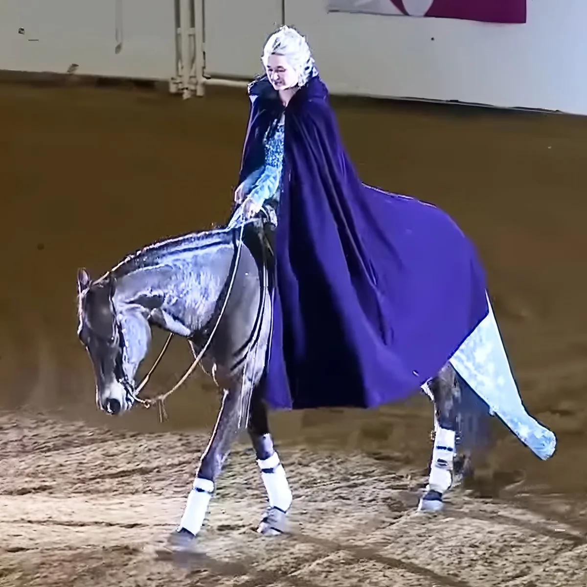 Laura Sumrall and her horse