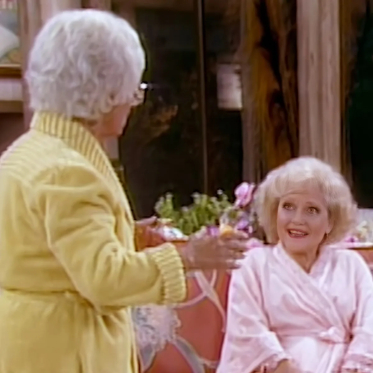 Betty White and Sophia