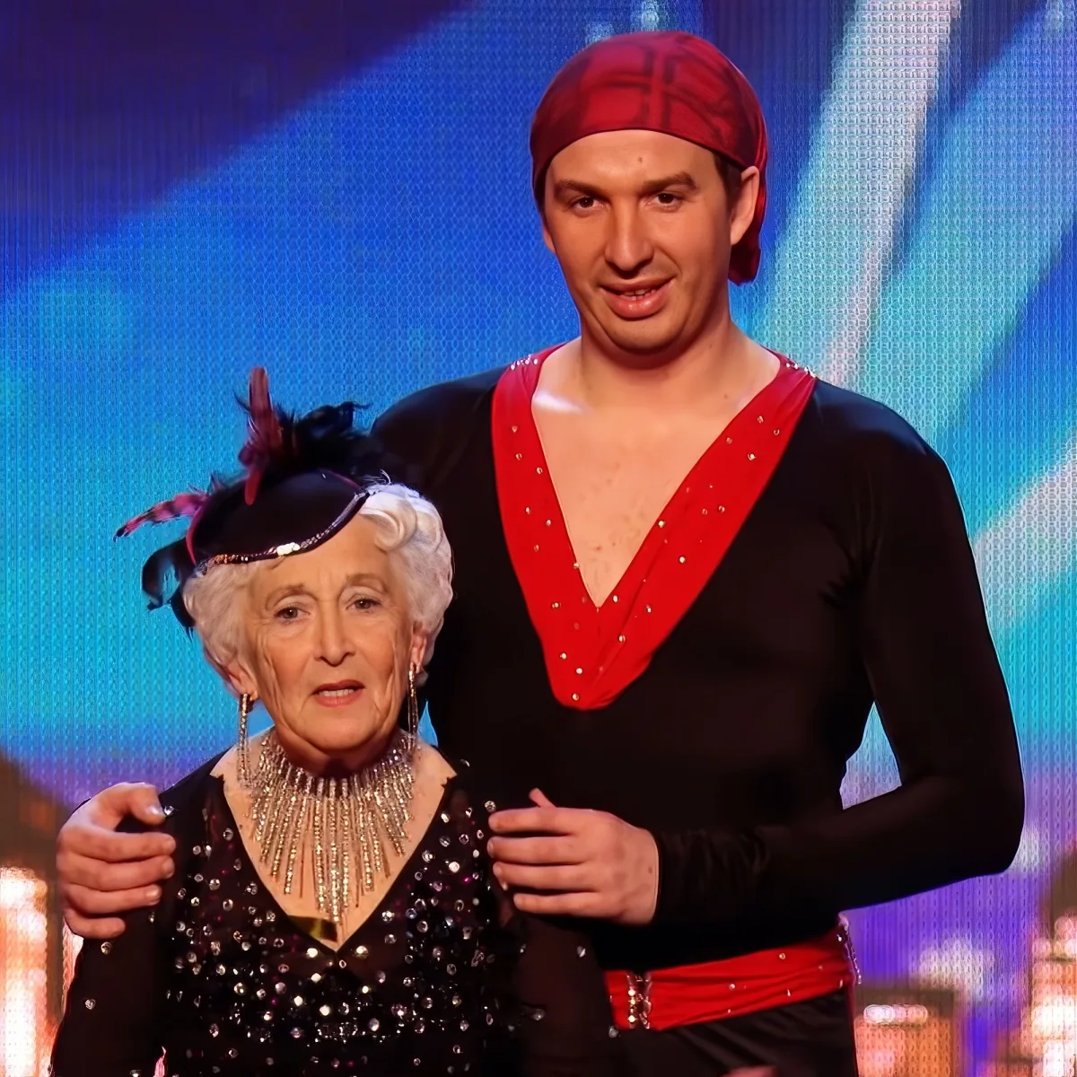 Paddy and her dance partner Nicko