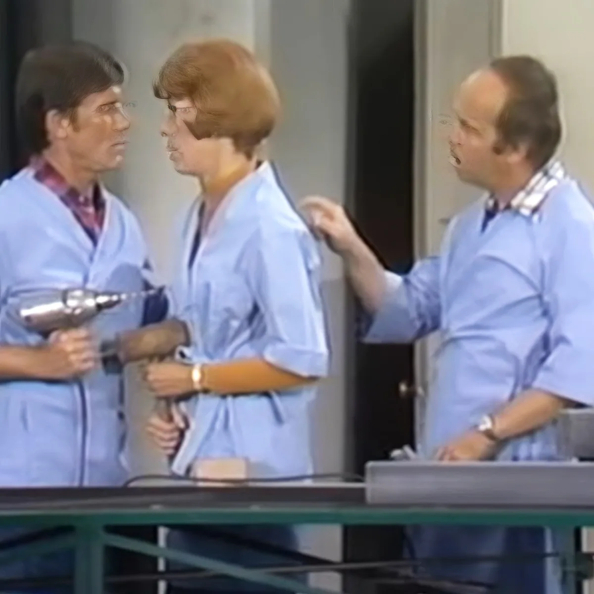 Carol Burnett and Tim Conway