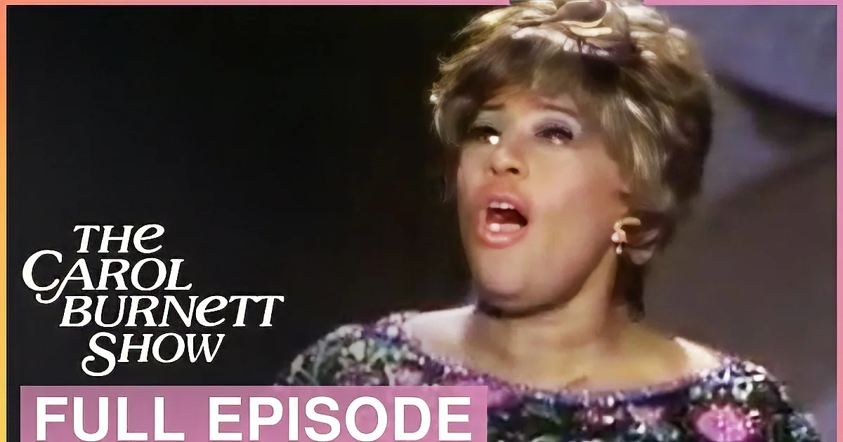 Harvey Korman Dresses in Drag in Rib-Tickling Carol Burnett Skit
