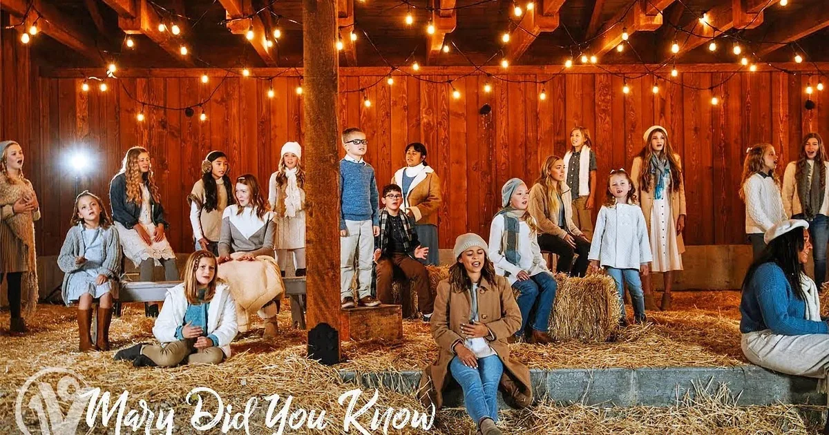 Children''s Choir Performs ''Mary Did You Know?'' in Stunning Music Video
