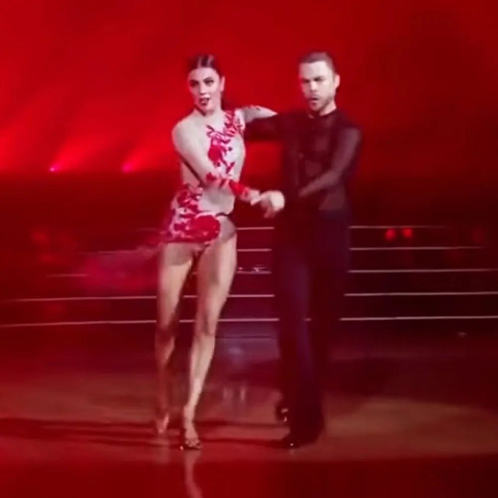 Derek Hough and Hayley Erbert