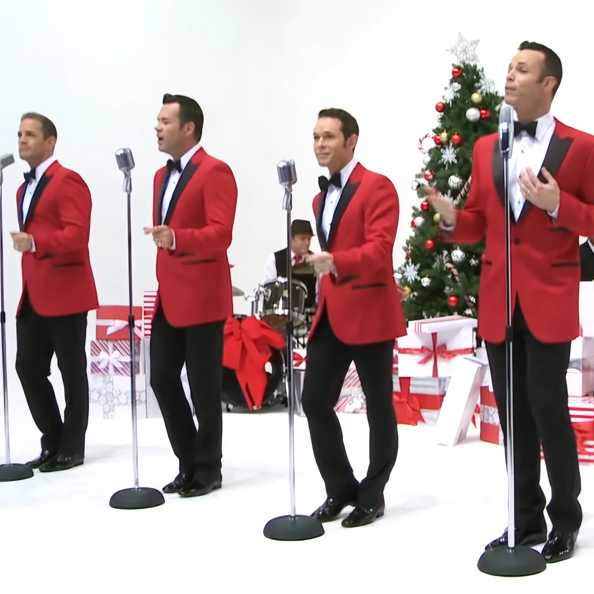 Human Nature performing White Christmas
