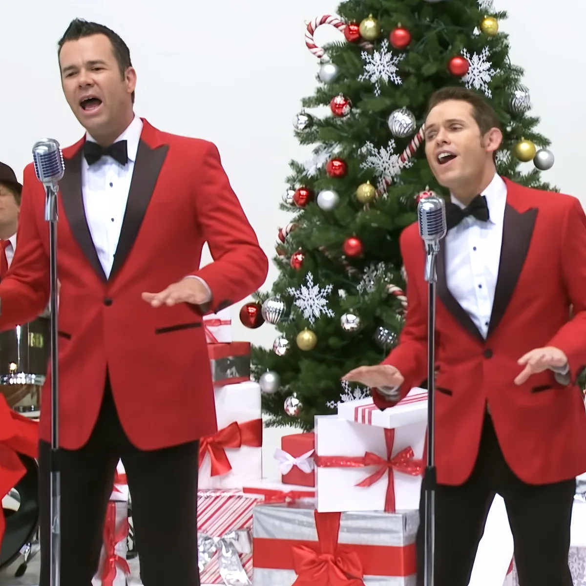 Human Nature performing White Christmas