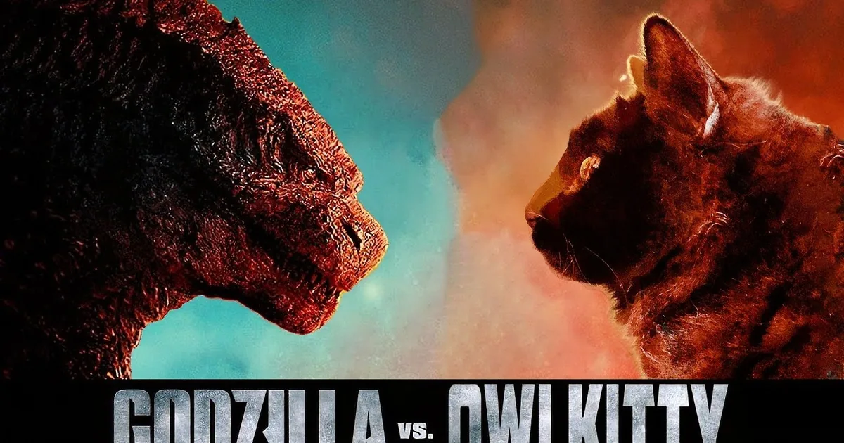 Massive Cat Replaces King Kong in Hilarious 'Godzilla' Parody