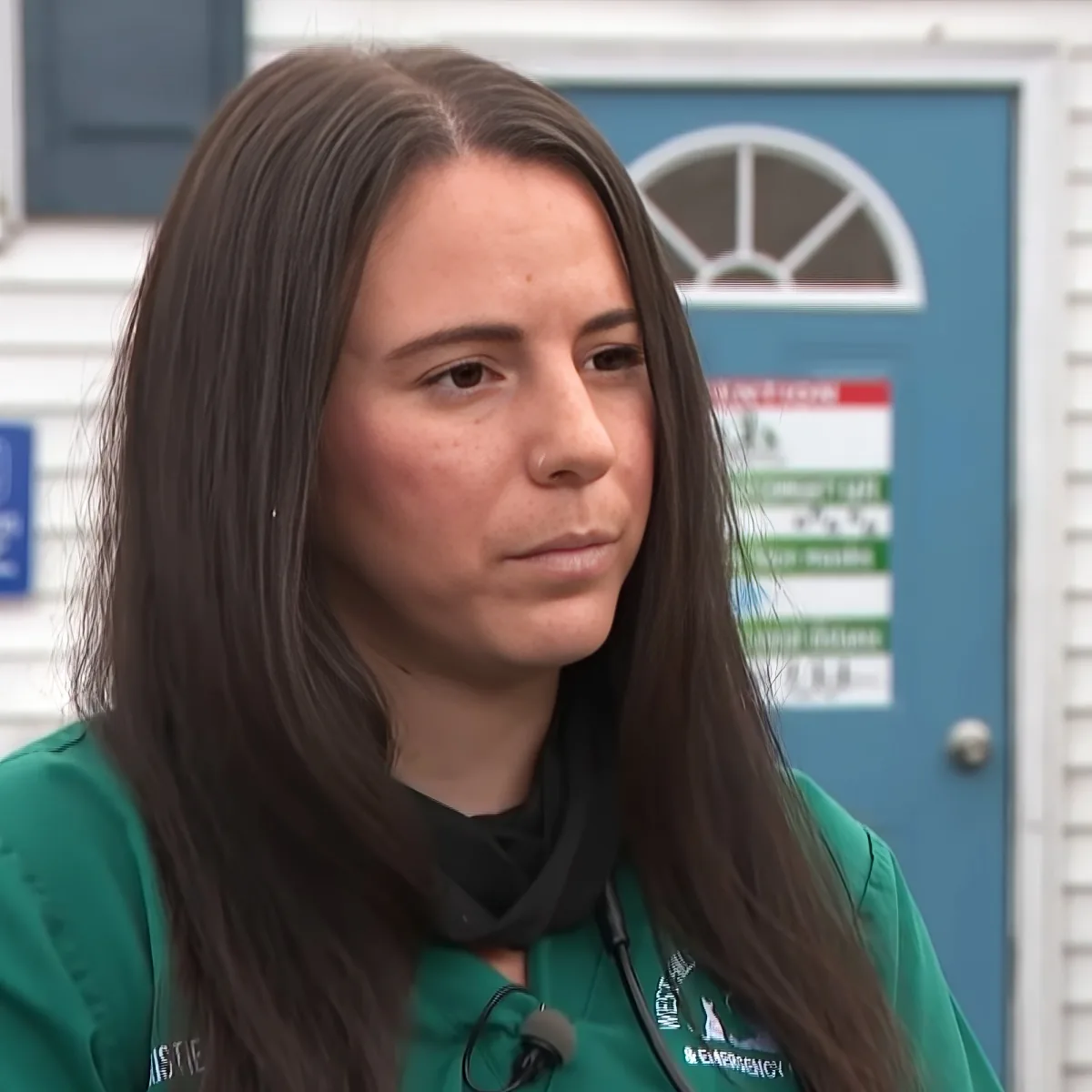 Lady who saves dog choking on tennis ball