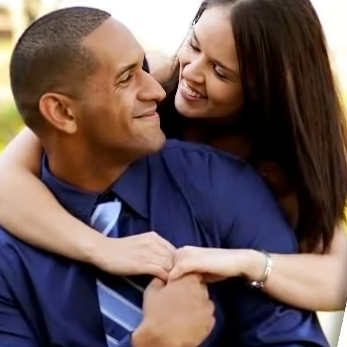 Marine veteran couple