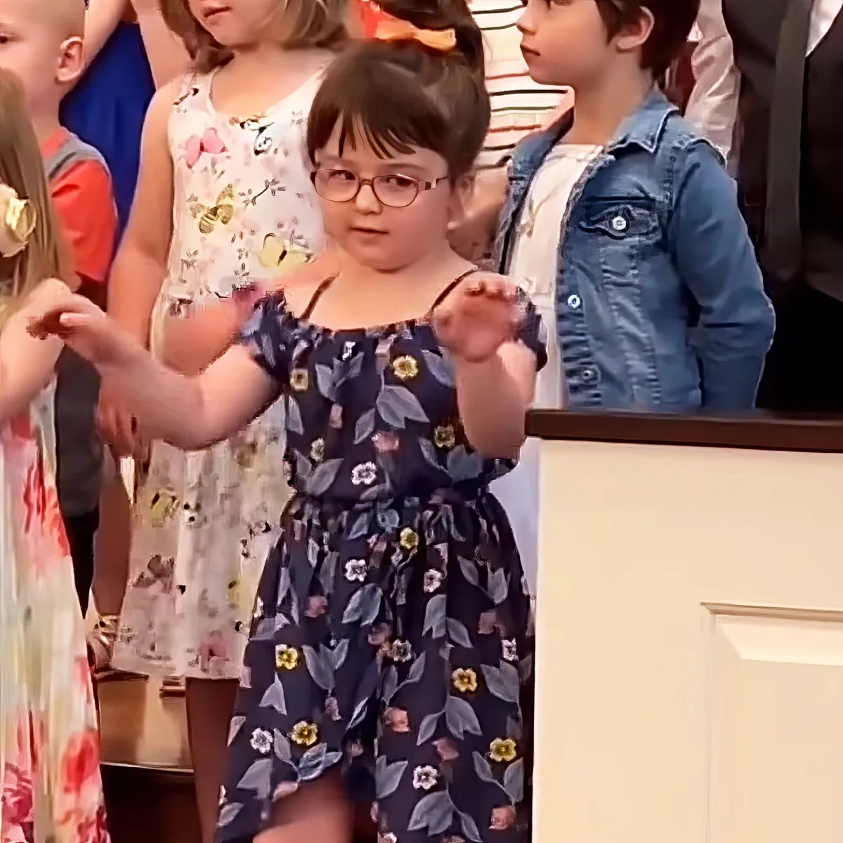 Adorable 5-year-old girl, Lily.