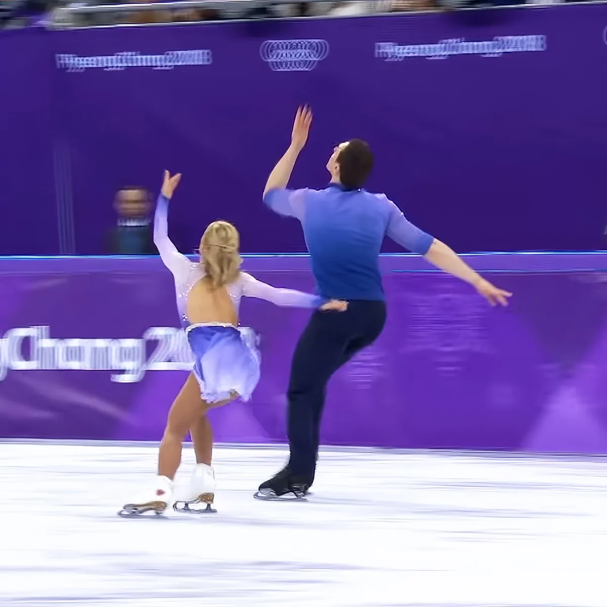 Figure skating couple