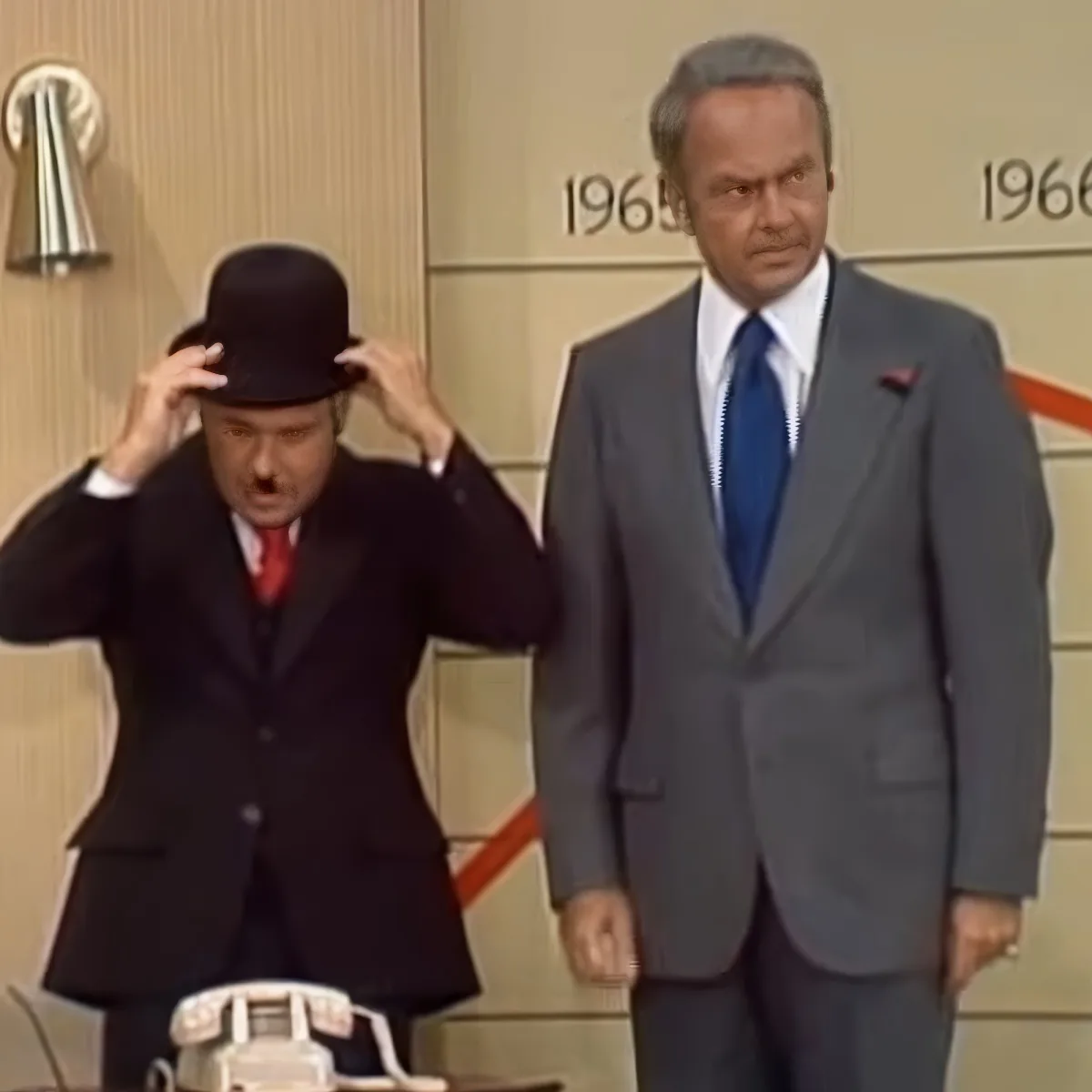 Tim Conway and Harvey Korman