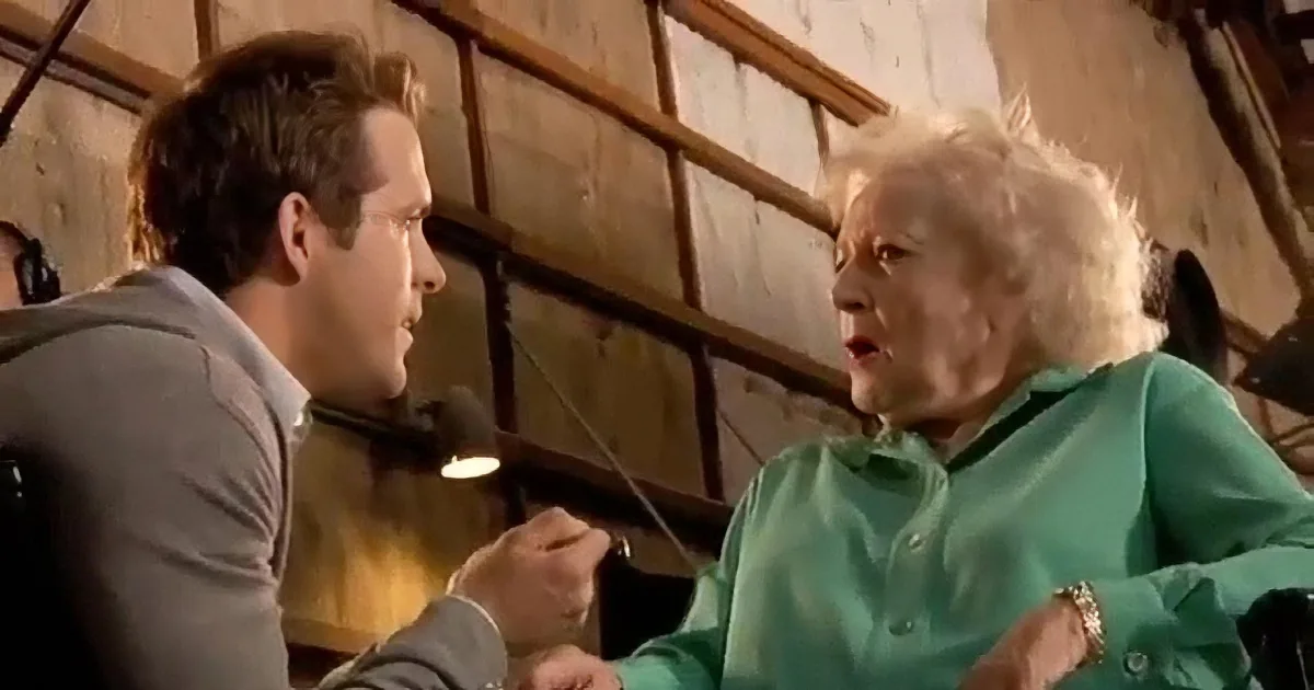 Ryan Reynolds Remembers Playful 'Feud' With Betty White on Set of 'The Proposal'