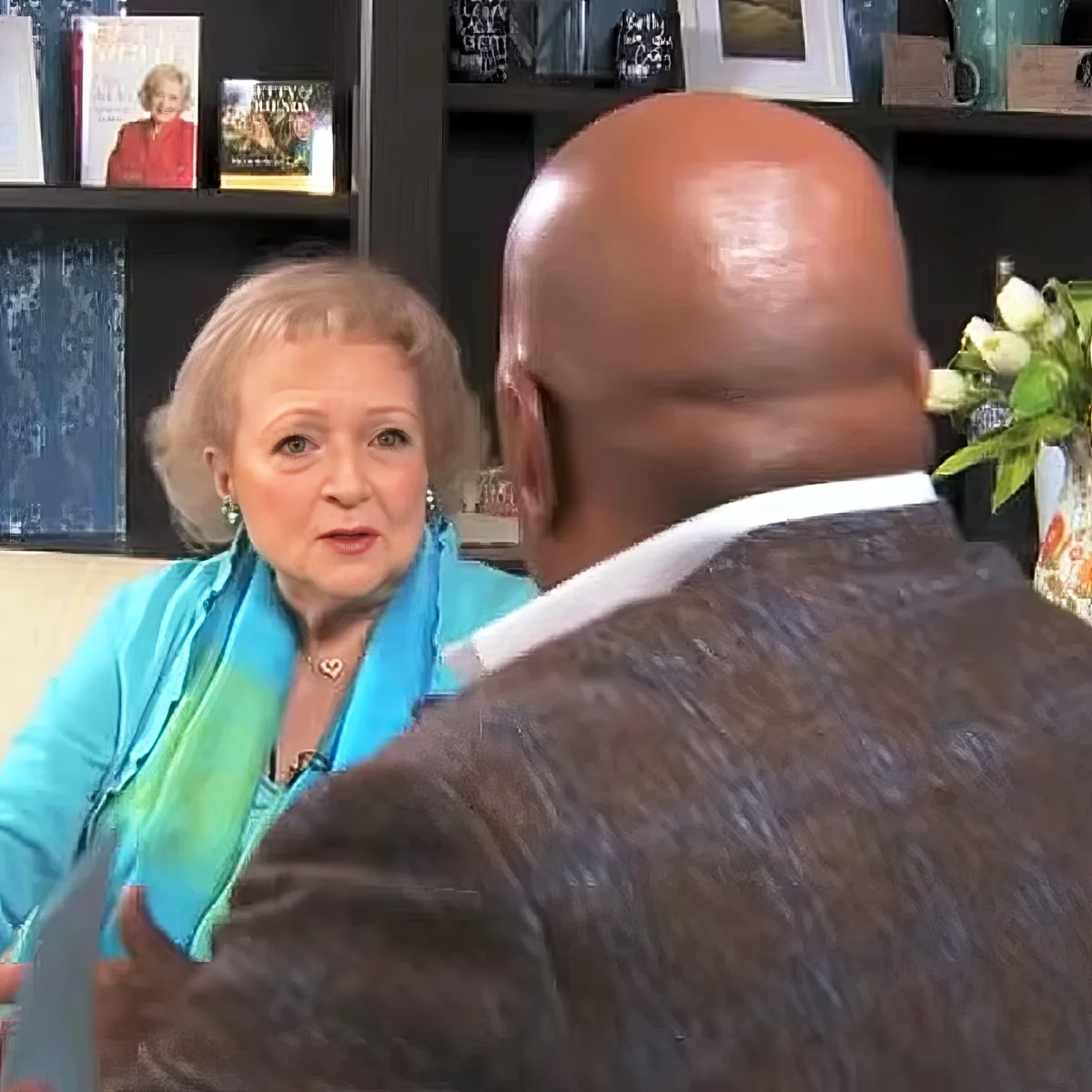 Betty White and Steve Harvey