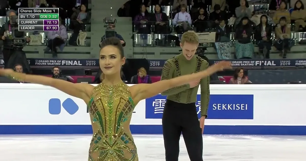 Gorgeous Figure Skating Couple Captures U.S. Championship With Intricate Freestyle Dance