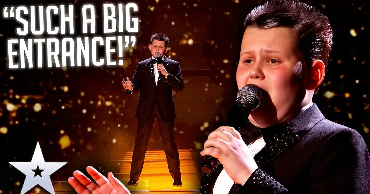 Boy With Huge Voice Dazzles BGT Judges With 'Cry Me a River'