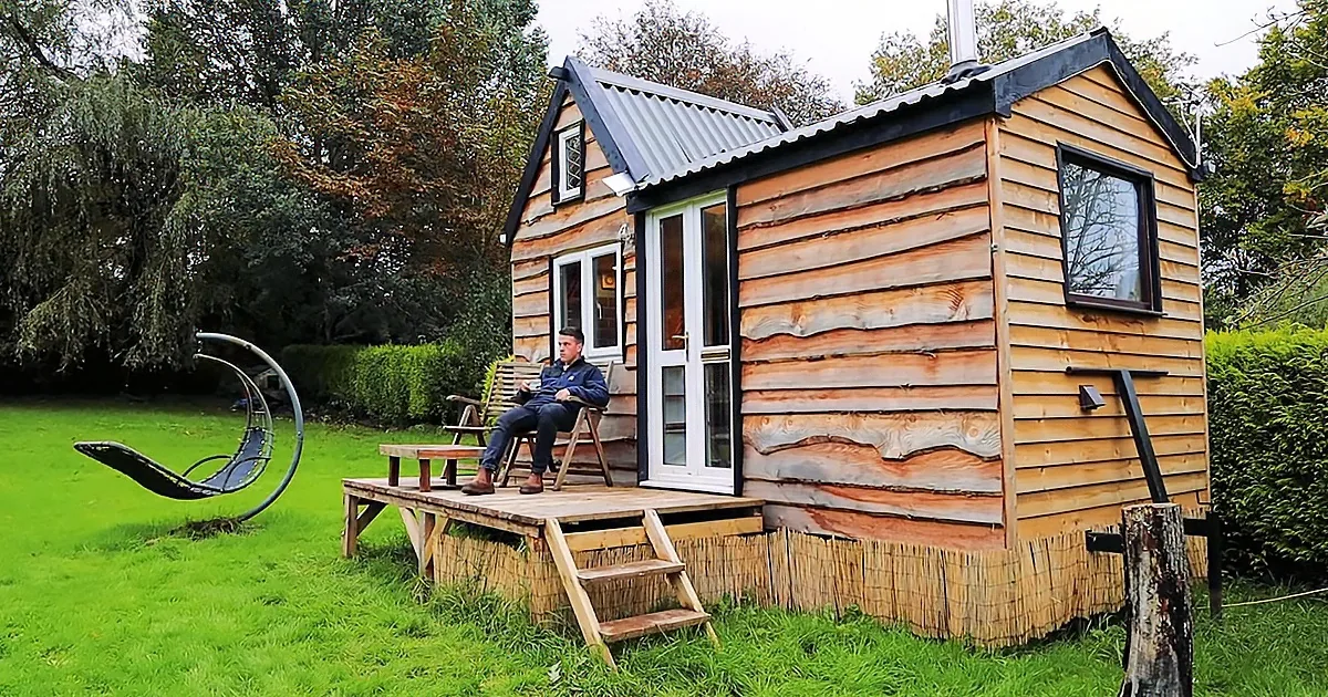 Resourceful Teen Builds His Own Home From Scratch Using Only Recycled Materials