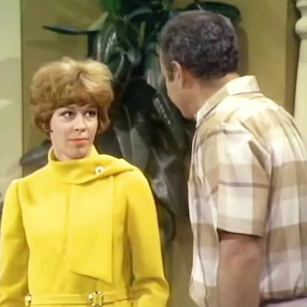 Carol Burnett and Harvey Korman