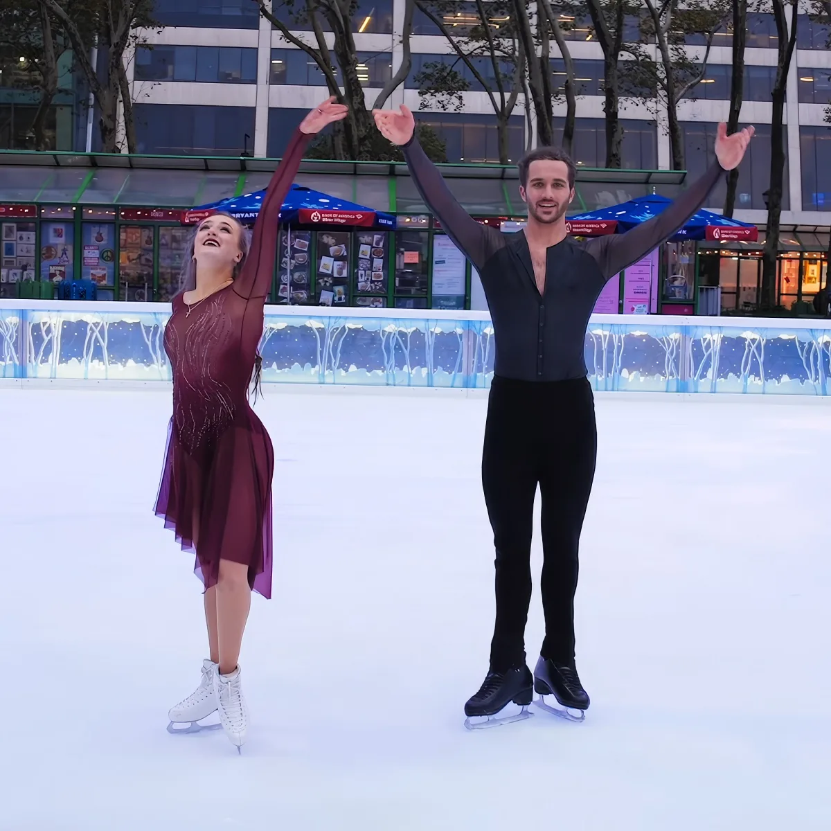 Team USA’s Molly Cesanek and Yehor Yehorov