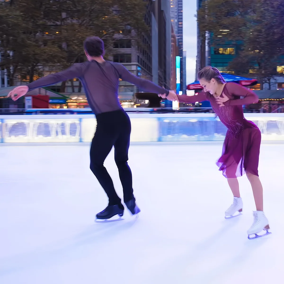 Team USA’s Molly Cesanek and Yehor Yehorov