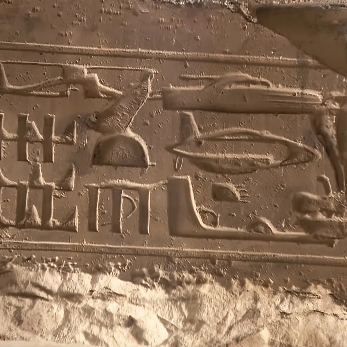 Ancient Egyptian calligraphy